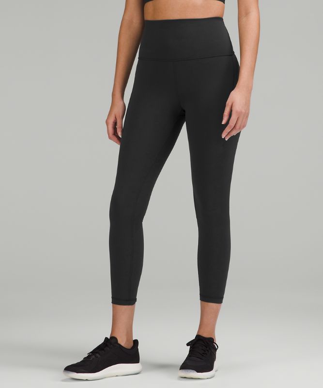 Lululemon Wunder Under Hi-Rise 7/8 Tight *Brushed 25 - Black