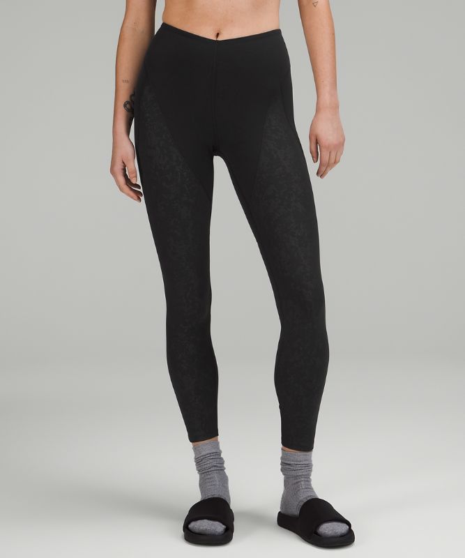 lululemon lab Embossed Nulu Yoga Tight 25"