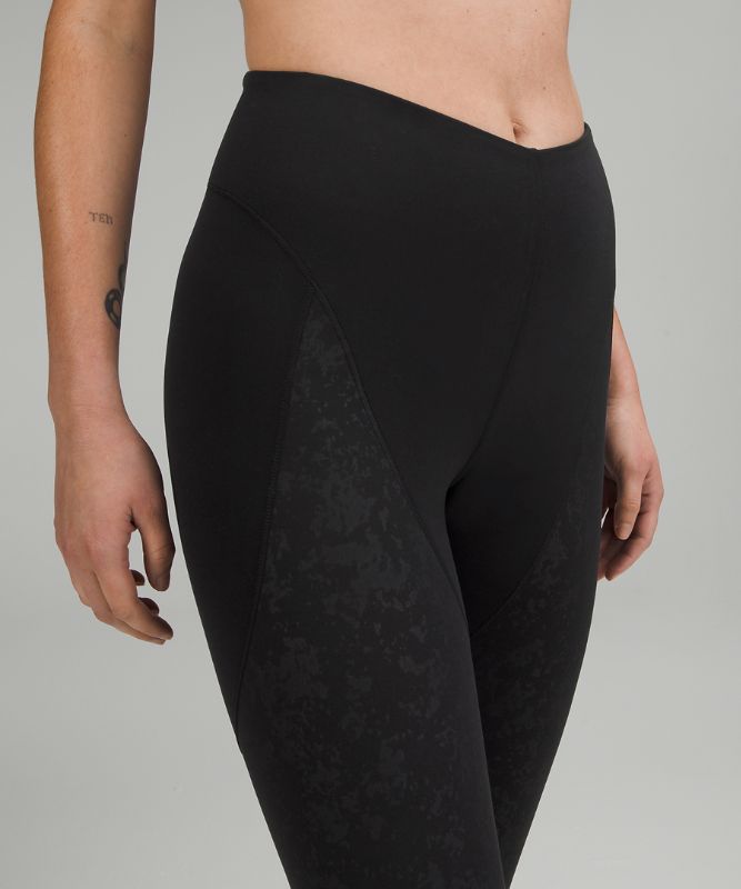 lululemon lab Embossed Nulu Yoga Tight 25"