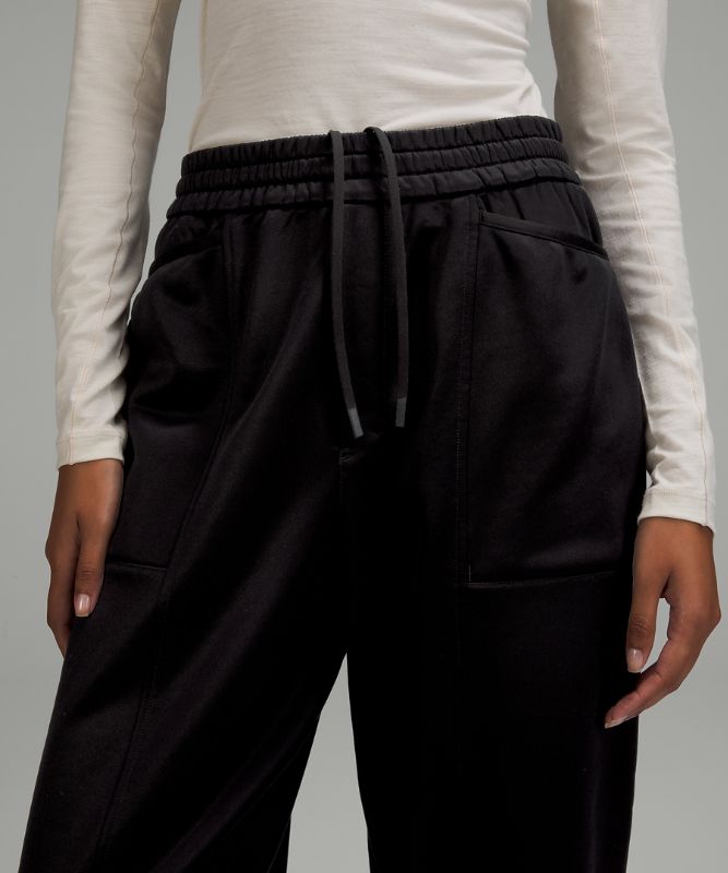 lululemon lab Barrel Leg Fleece Track Pants