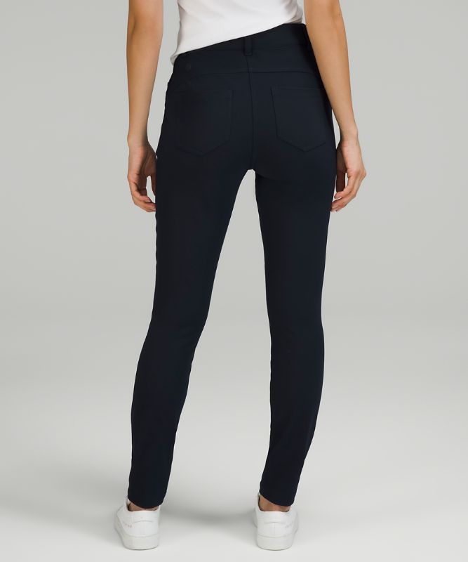 City Sleek Slim-Fit 5 Pocket High-Rise Pant