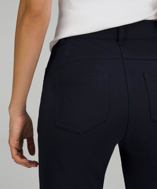 City Sleek Slim-Fit 5 Pocket High-Rise Pant