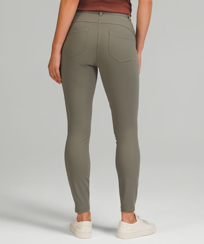 City Sleek Slim-Fit 5 Pocket High-Rise Pant