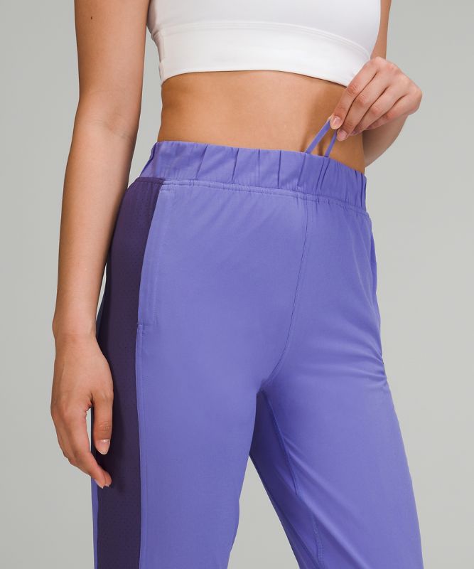 Adapted State Perforated High-Rise Jogger