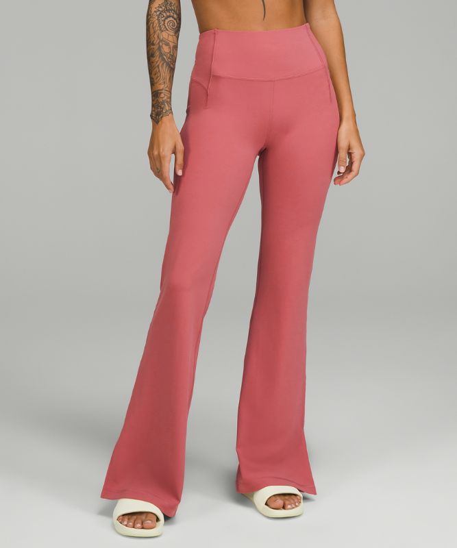 Groove Super-High-Rise Split-Hem Flare Pant *Nulu