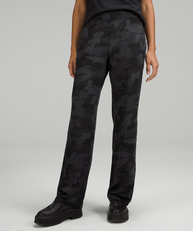 Ready to Rulu Straight-Leg High-Rise Pant