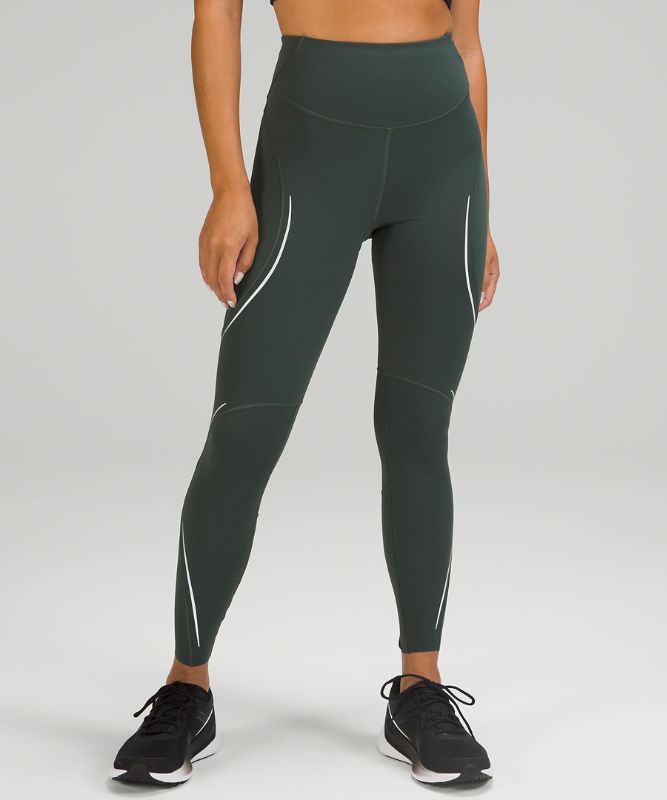 Base Pace High-Rise Reflective Tight 24" *Asia Fit