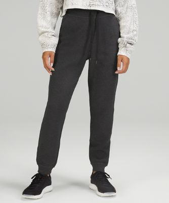 Lululemon Align™ High-rise Cropped Joggers In Heathered Black