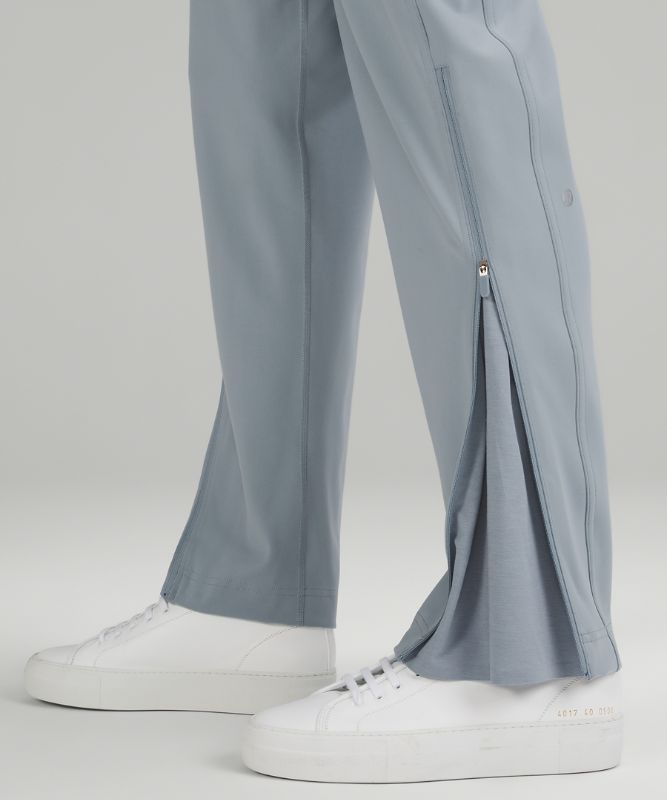 Everlux High-Rise Zip-Leg Track Pants