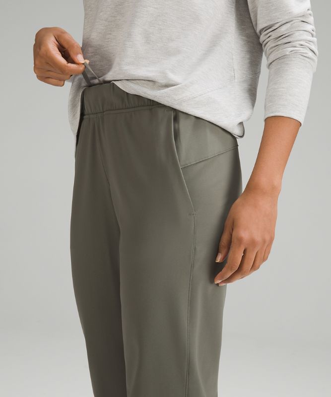 Luxtreme Slim-Fit Pull-On Mid-Rise Pant, Grey Sage