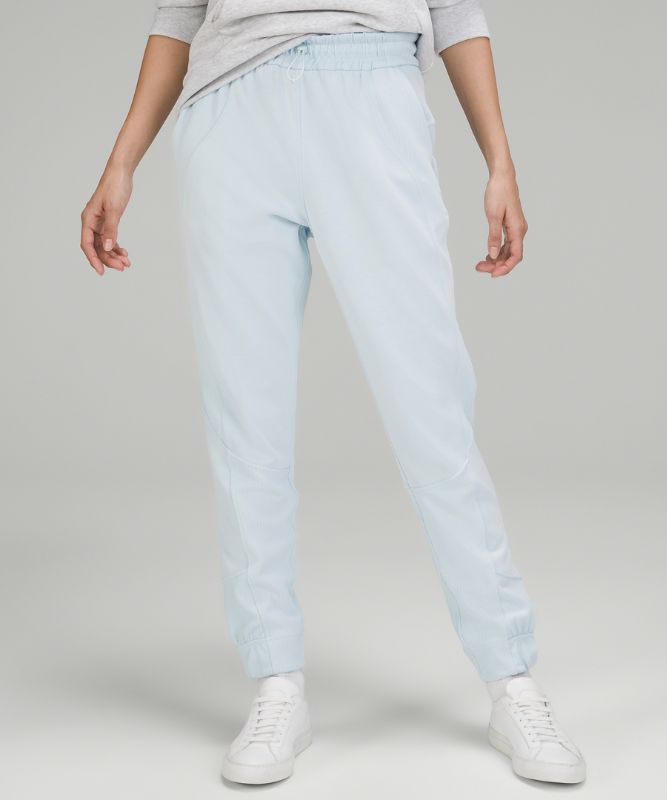 Brushed Softstreme Ribbed High-Rise Jogger