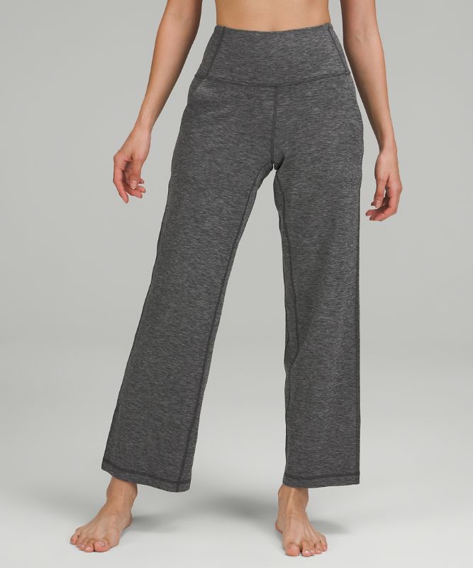 lululemon Align™ High-Rise Wide-Leg Pant 28 *Asia Fit, Heathered Graphite  Grey