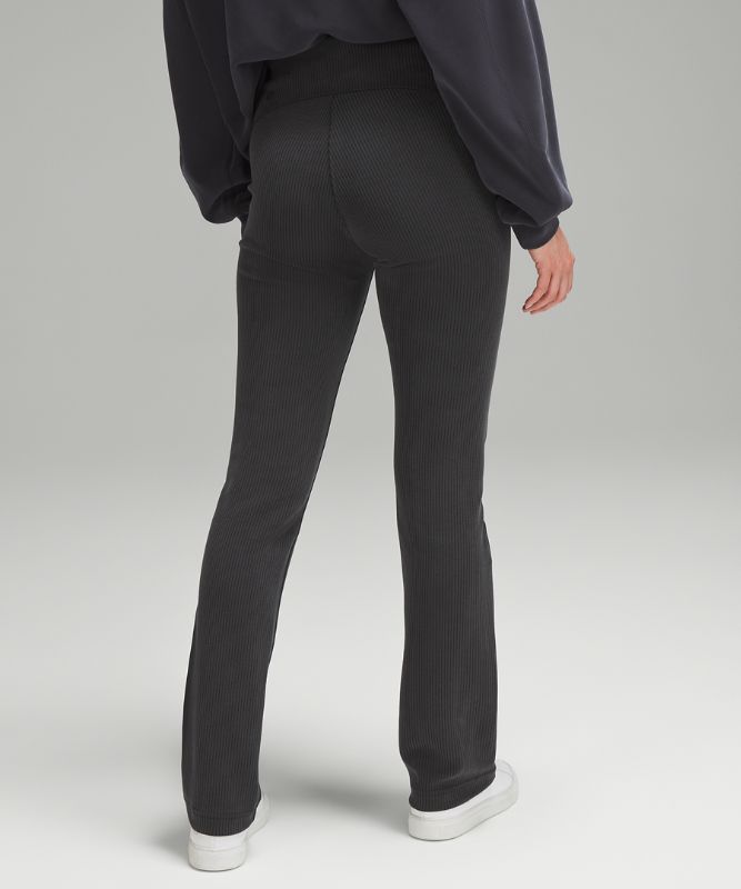 Ribbed Softstreme Zip-Leg High-Rise Pant *Asia Fit