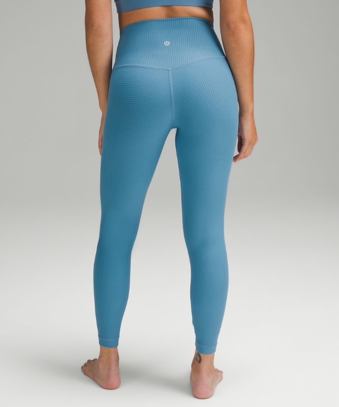 High-Rise Yoga Tight 24" *Grid Texture Asia Fit