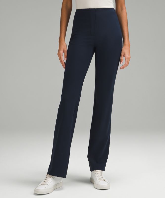 Smooth-Fit Pull-On High-Rise Pant