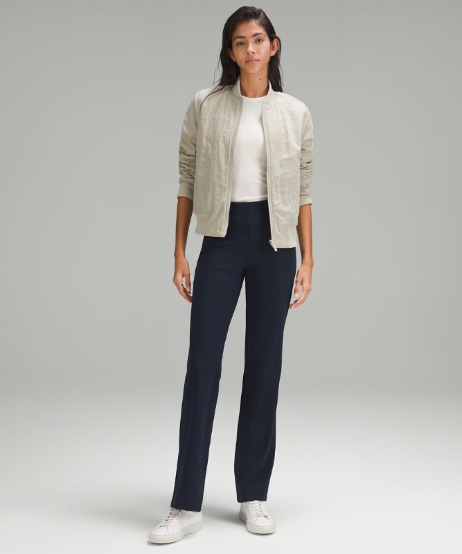 Smooth-Fit Pull-On High-Rise Pant