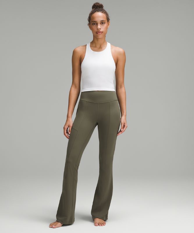 Groove High-Rise Flared Pant with Pockets 32.5"