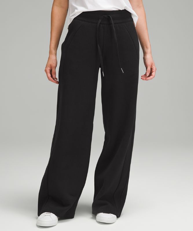 Scuba Mid-Rise Wide-Leg Pant *Asia Fit