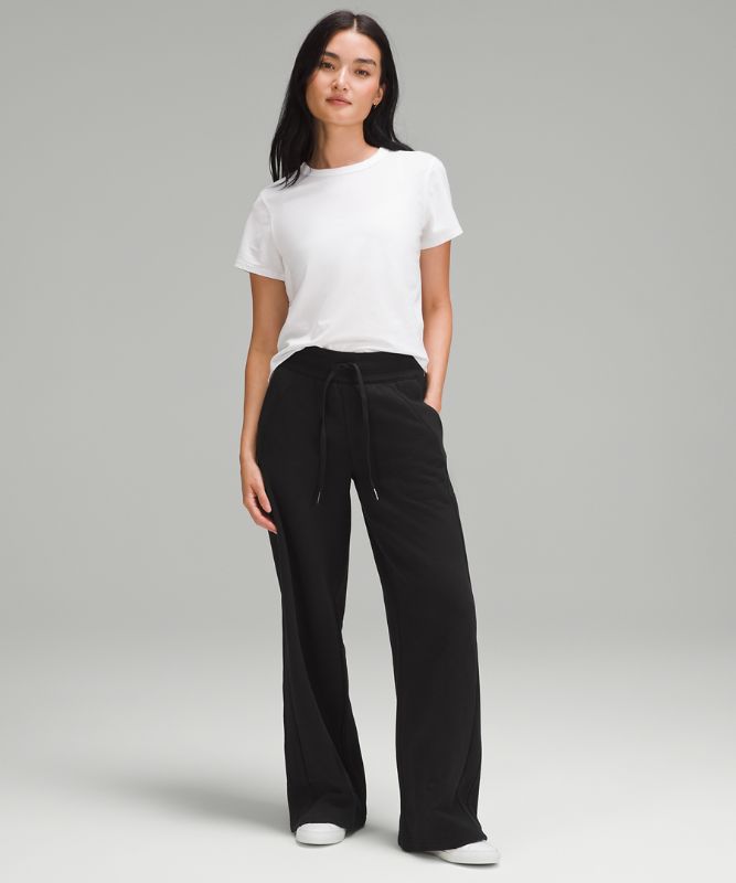 Scuba Mid-Rise Wide-Leg Pant *Asia Fit