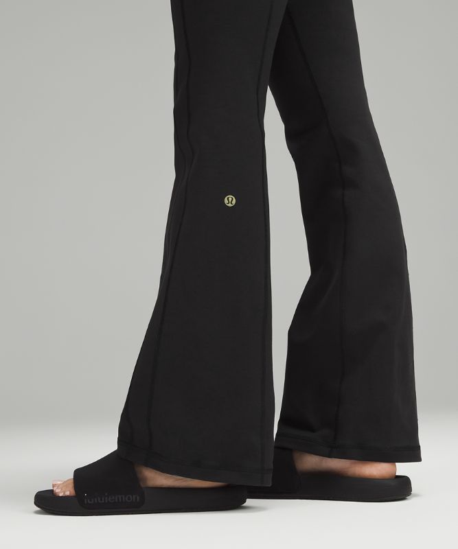 Define Zip-Front High-Rise Flared Pants *Asia Fit