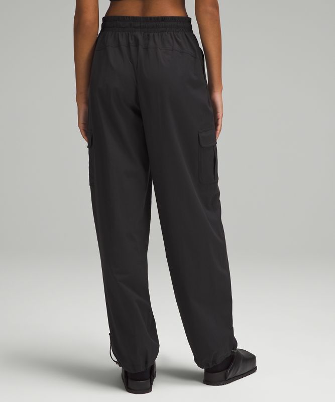 Bungee-Cinch High-Rise Parachute Pant