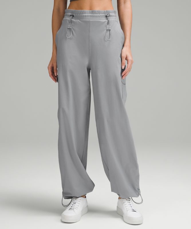 Bungee-Cinch High-Rise Parachute Pant