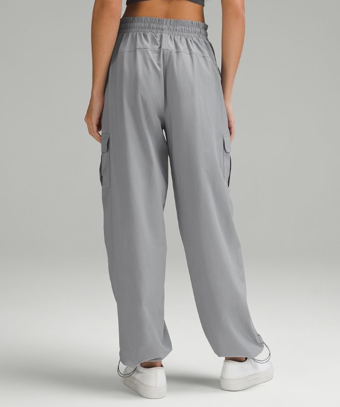 Bungee-Cinch High-Rise Parachute Pant