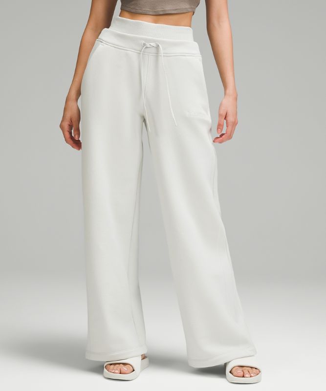 Plush Fleece High-Rise Double-Waisted Pants *Asia Fit