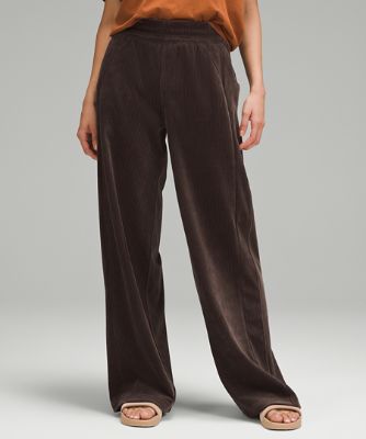 Woven Wide-Leg Mid-Rise Pant 28 * Asia Fit