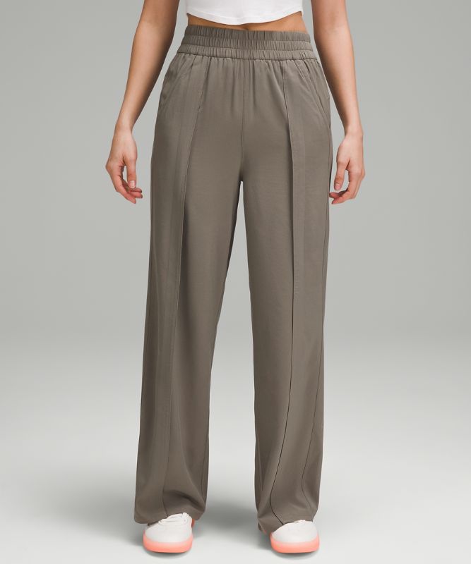 Front-Pleat High-Rise Wide-Leg Pants *Asia Fit