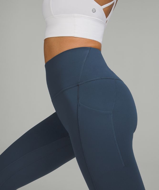 lululemon Align™ High-Rise Crop with Pockets 23, Mineral Blue