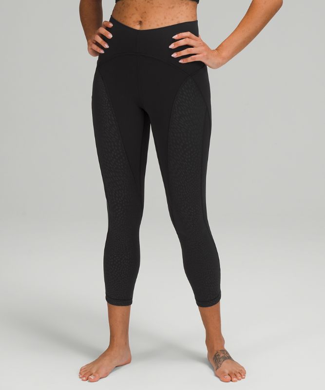 Nulu™ and Mesh Mid-Rise Yoga Crop 23"