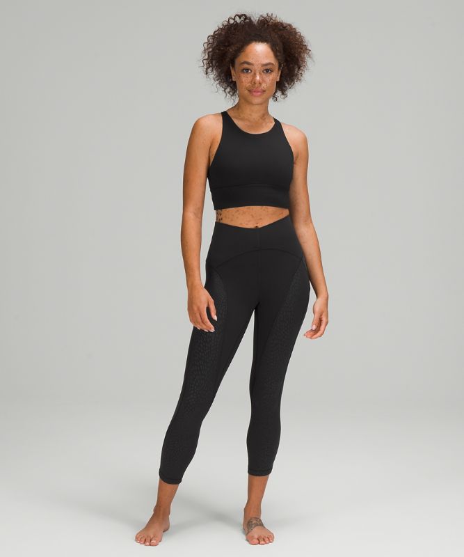 Nulu™ and Mesh Mid-Rise Yoga Crop 23"