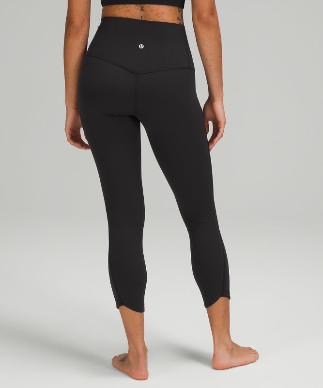 Nulu™ and Mesh Mid-Rise Yoga Crop 23"