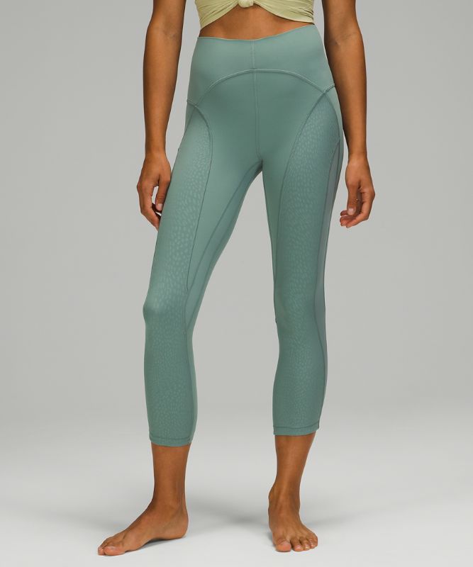 Nulu™ and Mesh Mid-Rise Yoga Crop 23"