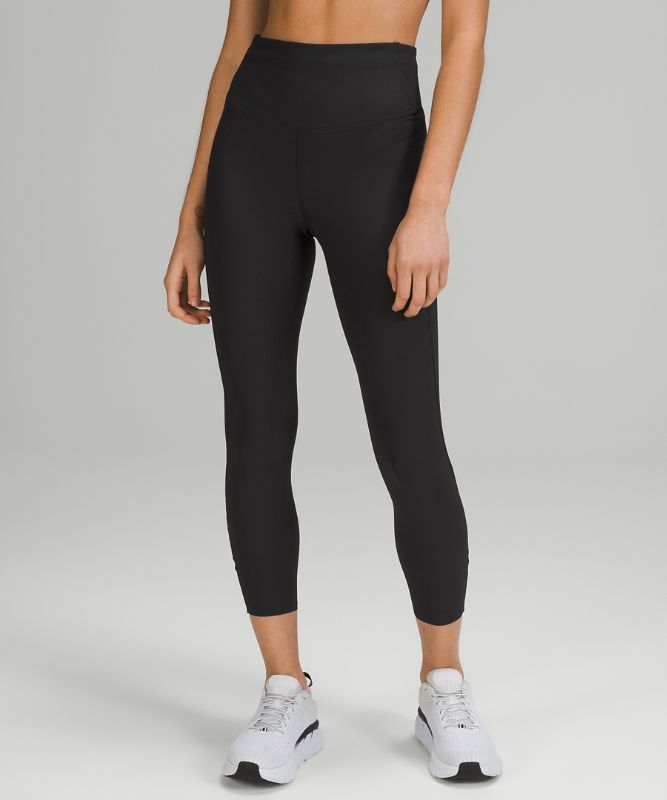 Base Pace High-Rise Tight 23" *Ribbed Nulux