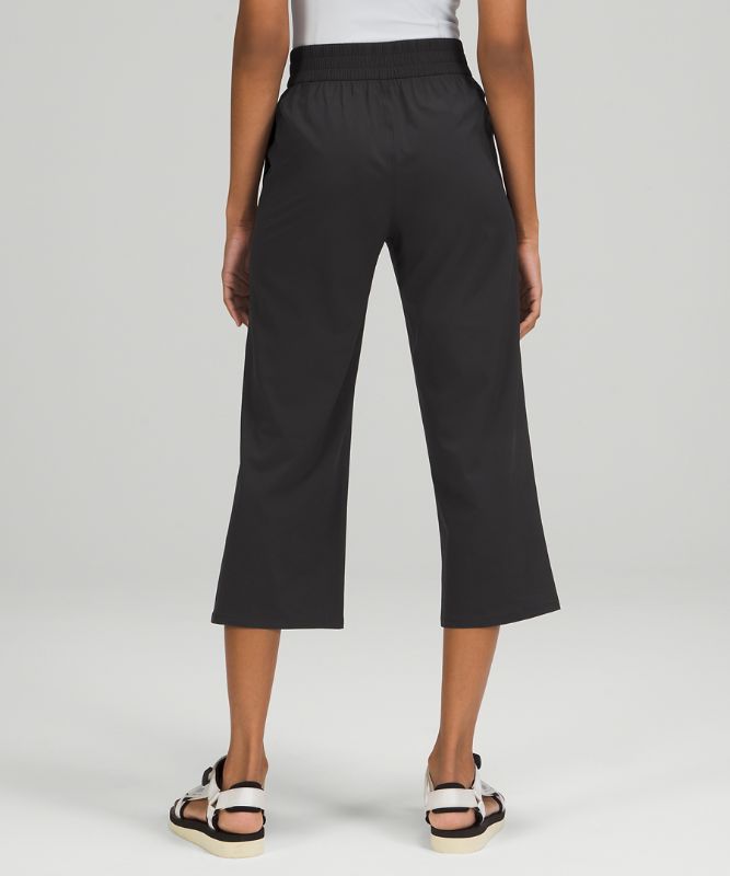 Ease Back In High-Rise Culotte