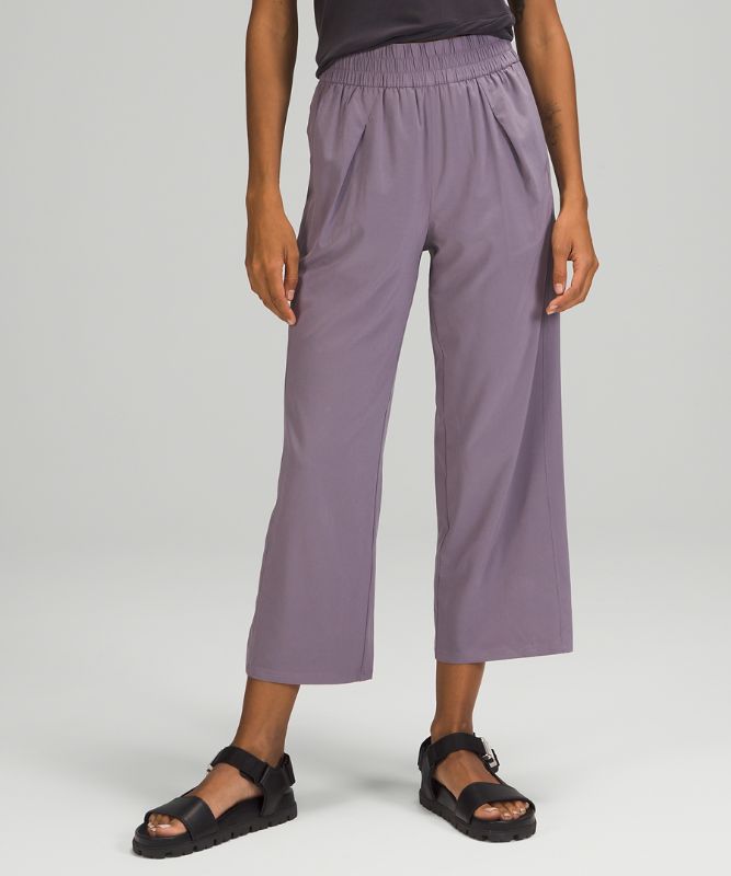 Ease Back In High-Rise Culotte