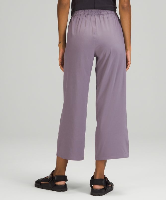 Ease Back In High-Rise Culotte