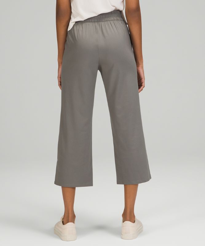 Ease Back In High-Rise Culotte