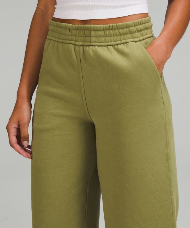 Loungeful High-Rise Wide-Leg Cropped Pant