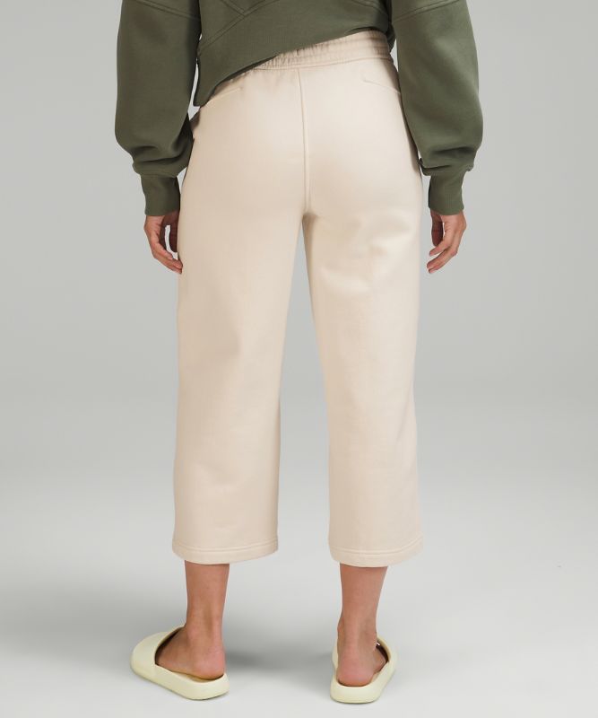 Loungeful High-Rise Wide-Leg Cropped Pant