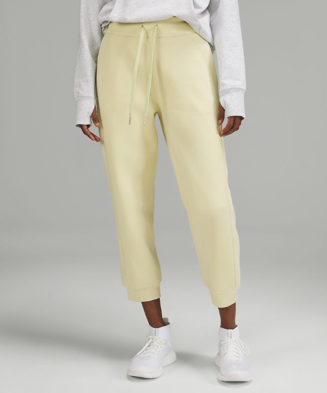 Scuba High-Rise Cropped Jogger, Dewy