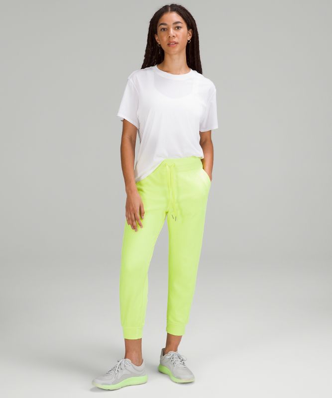 Scuba High-Rise Cropped Jogger *Neon Wash