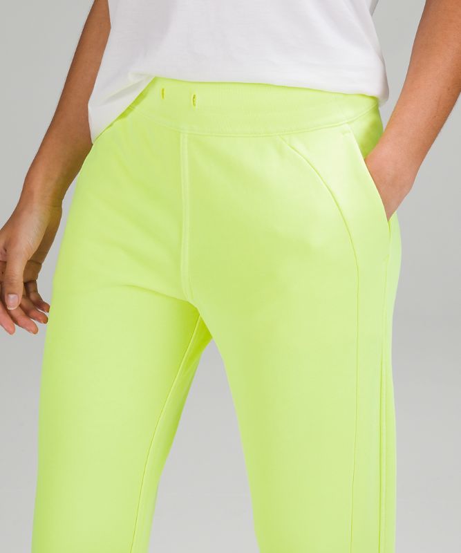 Scuba High-Rise Cropped Jogger *Neon Wash