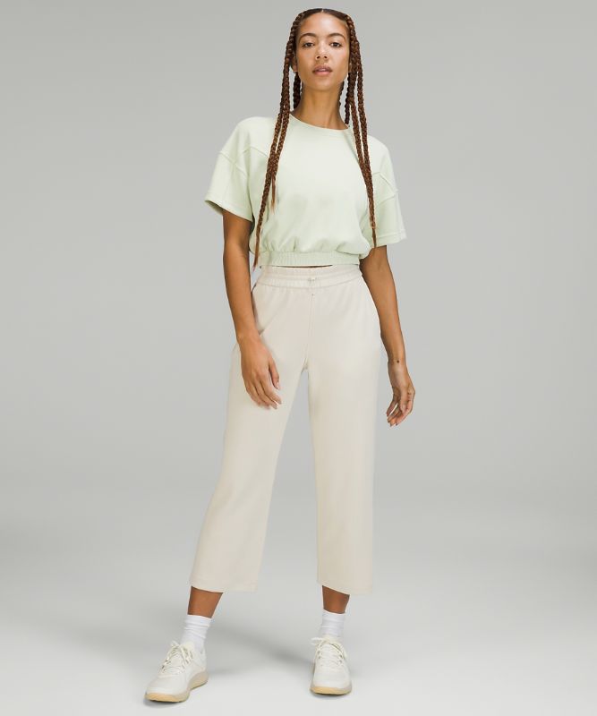 Softstreme High-Rise Straight Leg Cropped Pants