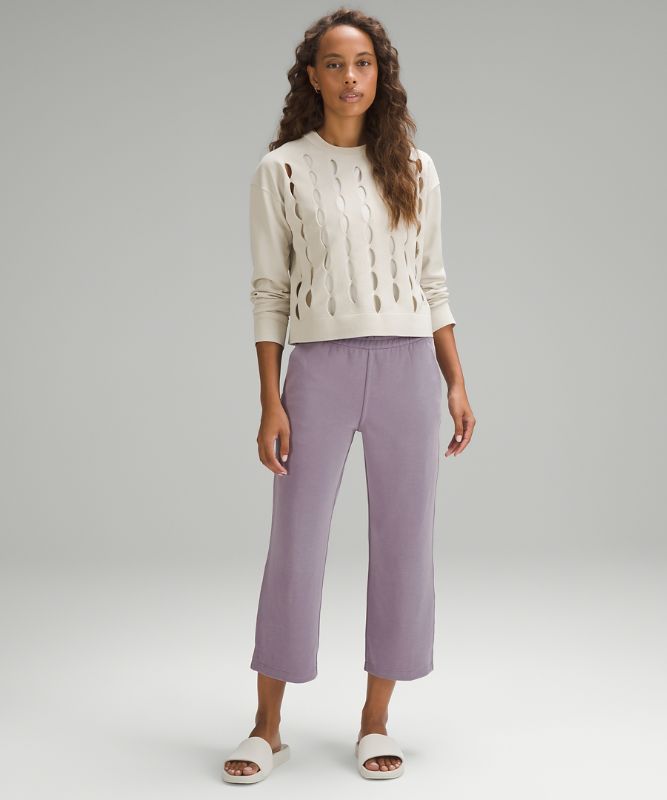 Softstreme High-Rise Straight-Leg Cropped Pant