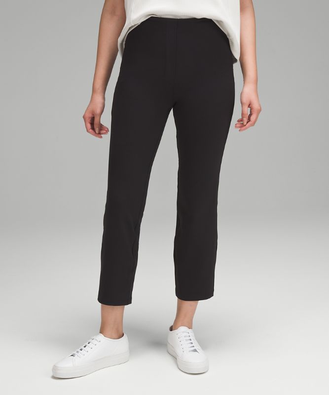 Smooth Fit Pull-On High-Rise Cropped Pants 26"