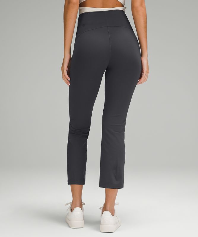 Smooth Fit Pull-On High-Rise Cropped Pant