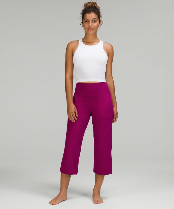 lululemon Align™ High-Rise Wide-Leg Cropped Pant 23"